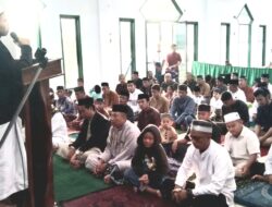 Keluarga Besar Kodim 1411/Blk Sholat Idul Adha Masjid Al. Ansar