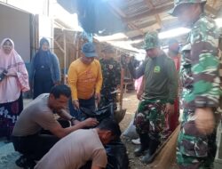 Mantap,  Koramil 1411-05/Bontobahari. Bersihkan Pasar Inpres.