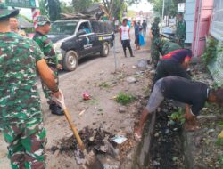 Personel Koramil 1411-04 Ujungbulu Kembali Lakukan Karya Bakti di Ela ela