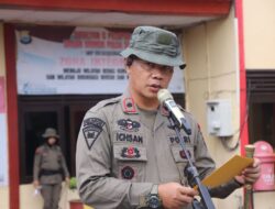 Ini Disampaikan Danyon Brimob,  Ichsan Saat Memimpin Upacara Pembukaan Latihan Peningkatan Kemampuan JW
