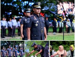 Peringati Hari Bhakti Pemasyarakatan ke 60, Kalapas Kelas IIA Bulukumba Pimpin Upacara Tabur Bunga di TMP