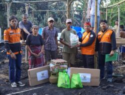 BAZNAS Bersama TAGANA Dinsos Bantu Korban Terdampak Kebakaran di Kajang
