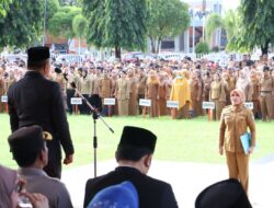 Bupati Andi Utta Pimpin Upacara Harganas ke 32