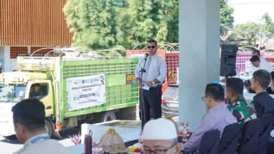 Lepas Bantuan Beras Pemerintah, Bupati Andi Utta Minta Tepat Sasaran