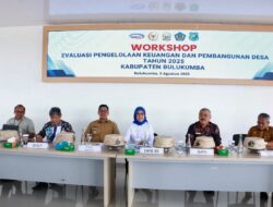 Dihadiri Yuliani Paris, Wabup Edy Manaf Buka Workshop Pengelolaan Keuangan Desa