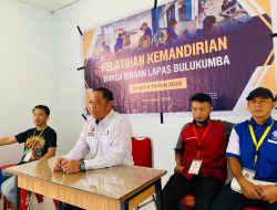 Lapas Bulukumba Gelar Pelatihan Kemandirian Tahap Kedua, Diikuti 54 Orang Peserta