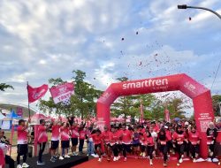 SMARTFREN Perluas Jaringan 4G LTE di Bulukumba dan Kupang, Ditandai Fun Run 2025