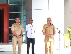 Bupati Andi Utta Minta Sekda Tampil di Depan Peserta Apel Gabungan Sampaikan Hasil Rakor