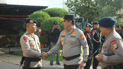 Kapolda Sulsel Atensi Brimob, Langsung Pimpin Apel Personel Sat Brimob Polda Sulsel