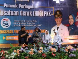 PKK Bulukumba Tampilkan Drama Mini Pencegahan Perkawinan Anak di Puncak HKG