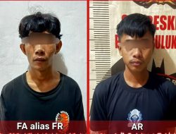 Polisi Ciduk Dua Terduga Pelaku Curat Spesialis Rumah Kosong di Bulukumba 