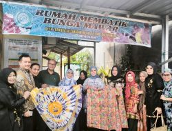 Kepala BI Sulsel Didampingi Ketua Dekranasda Tinjau Rumah Batik Khas Bulukumba
