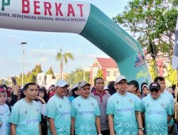 Mantap Ribuan Peserta  Jalan Santai Semarakkan HUT ke-58 KSP Berkat Bulukumba