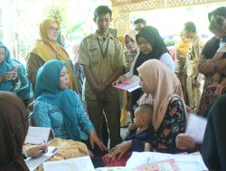 Pastikan Berjalan Optimal, Ketua TP PKK Andi Herfida Muchtar Turun Monev Posyandu Era Baru