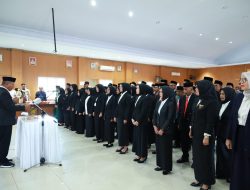 Bupati Andi Utta Lantik 55 Anggota BPD Dari 11 Desa  di Bulukumba