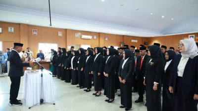 Bupati Andi Utta Lantik 55 Anggota BPD Dari 11 Desa  di Bulukumba