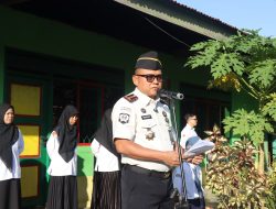 Hari Pertama Masuk Sekolah Kalapas Bulukumba Irup di MTs Muhammadiyah Desa Polewali
