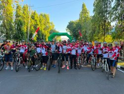 TNI-Polri dan Warga Satu Barisan, Fun Bike NBOD Jadi Ajang Perkuat Kebersamaan