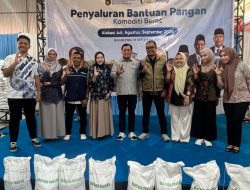 Anggota DPR RI Nurdin Halid Hadiri Penyaluran Bantuan Pangan Beras di Desa Jojjolo Bulukumba