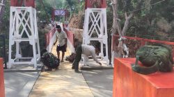 Mantap Koramil 1411-03/Kajang Gelar Karya Bakti Genjot Pembangunan Jembatan Perintis, Hubungkan Tiga Desa